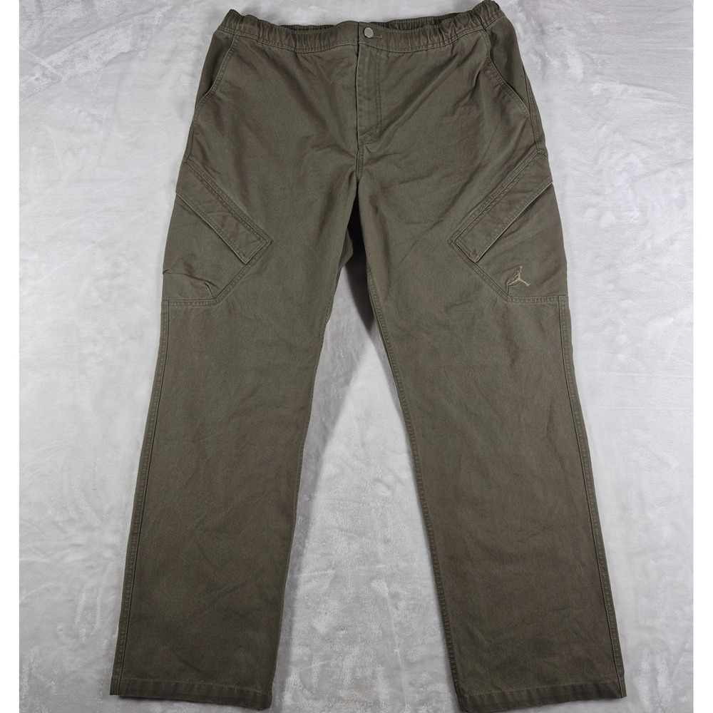 Nike Air Jordan Essentials Chicago Cargo Pants Men's XL Green Baggy LFV7255-222